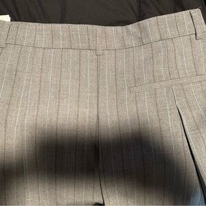 Men's Gray Striped Pants